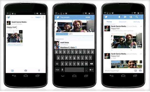 Tính năng gắn thẻ trong hình ảnh của Twitter Twitter bổ sung tính năng gắn thẻ trong hình ảnh chia sẻ