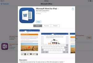 Office cho iPad sẽ có thêm khả năng in ấn