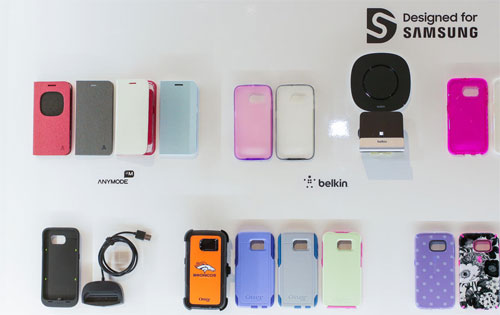 Belkin, Otterbox và Mophie đều là những đối tác cung cấp phụ kiện cho Samsung 