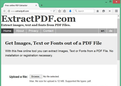 ExtractPDF ExtractPDF