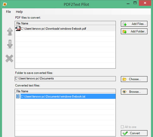 PDF2Text Pilot PDF2Text Pilot