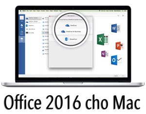 Office 2016 Preview cho Mac: hỗ trợ OneDrive, màn hình Retina