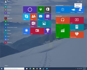Lộ Screenshot của Windows 10 build 10031