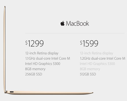 Apple công bố Macbook mới 12"