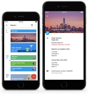 Ứng dụng Google Calendar mới cho iPhone