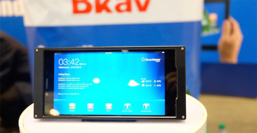 Smartphone Bphone lần đầu tiên xuất hiện tại CES 2014 Smartphone Bphone lần đầu tiên xuất hiện tại CES 2014