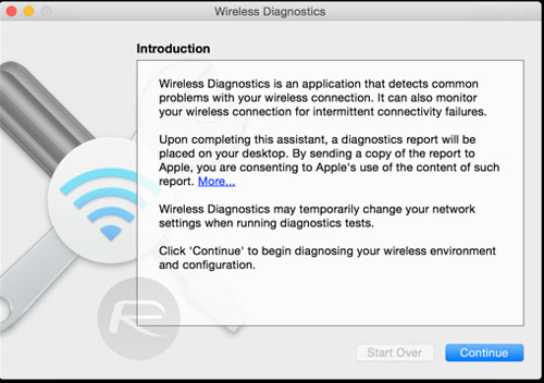 Sử dụng tính năng quét kênh Wi-Fi mặc định của OS X để tìm kênh tối ưu & tăng tốc