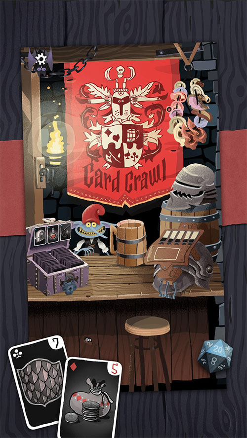 Card Crawl – Vượt ngục theo phong cách mới dành cho iOS Card Crawl – Vượt ngục theo phong cách mới dành cho iOS