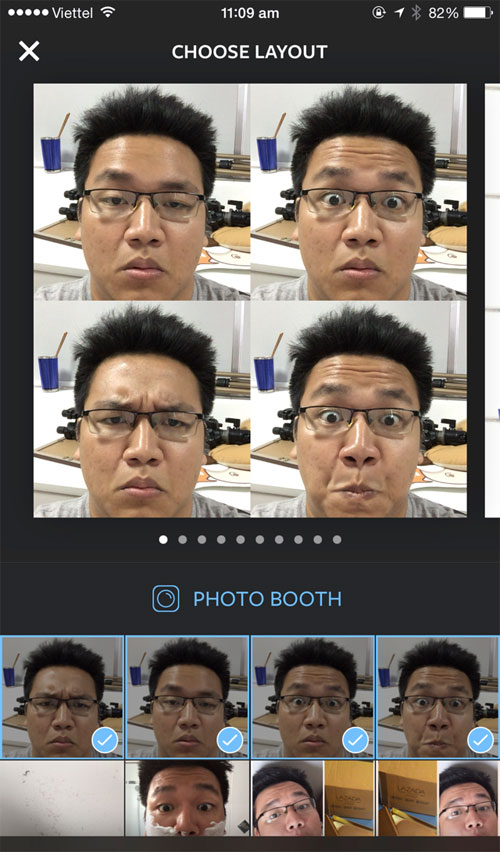 Instagram ra mắt ứng dụng ghép ảnh Layout trên iOS