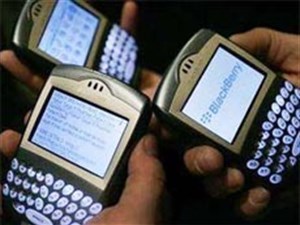 Bắc Mỹ "rối loạn" vì e-mail BlackBerry gián đoạn