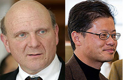 Hai "ông lớn" đang đấu trí để thu lợi. Ảnh: WSJ