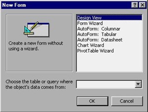 MS Access 2003 - Bài 35: Tạo Form sử dụng Form Wizards