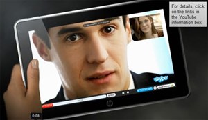 HP hé lộ tính năng đàm thoại video của Slate