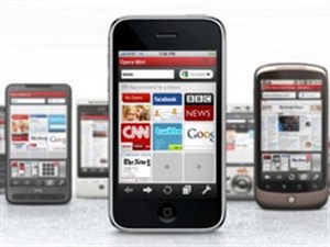 iPhone và iPod Touch dùng trình duyệt Opera Mini 