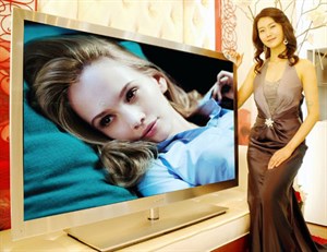 TV Samsung 3D "siêu mỏng" sẽ có giá khoảng 9.000 USD