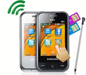 Samsung Champ Duos: 2 sim 2 sóng, màn hình cảm ứng
