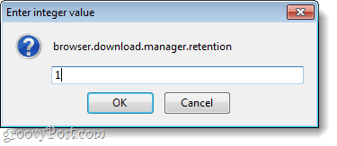 Tự động làm sạch danh sách Download trong Firefox 4