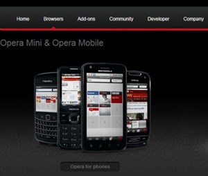 Opera Mini đạt 100 triệu người dùng
