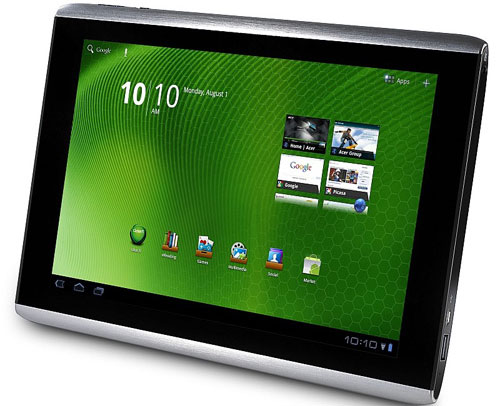 Acer ra mắt Iconia Tab chạy Android 3.0 giá 450 USD