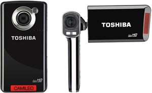 Toshiba bổ sung 2 mẫu máy quay Camileo full HD mới 