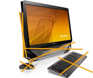 Lenovo sắp có tablet màn hình 23 inch