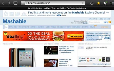 BlackBerry PlayBook chính thức gia nhập “cuộc đua” tablet