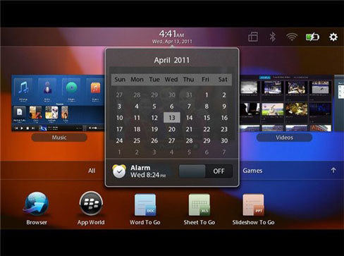 Máy tính bảng PlayBook: 30 hình ảnh về tính năng, ứng dụng 