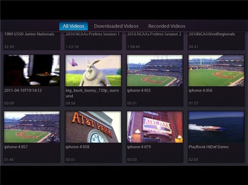 Máy tính bảng PlayBook: 30 hình ảnh về tính năng, ứng dụng 