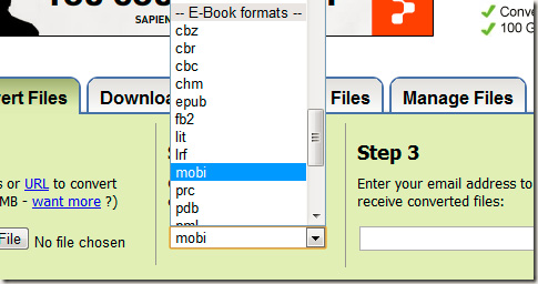 Chuyển đổi định dạng PDF thành EPUB, MOBI hoặc HTML