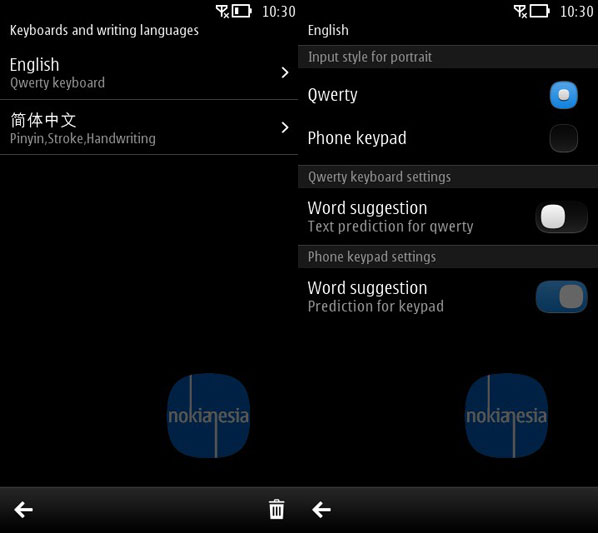 Giao diện hệ điều hành Symbian Carla rò rỉ