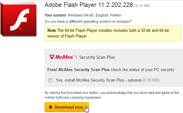 flash installer