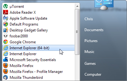 IE 64 bit