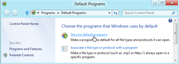 thiết lập mặc định