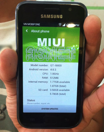 Nâng cấp smartphone hạng trung lên Android 4.0.3