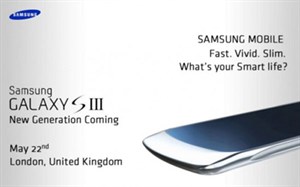 Galaxy S III giữ phím Home như các đời trước