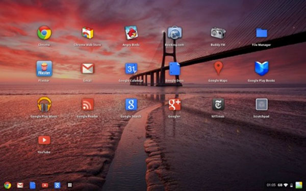 Chrome OS thay đổi để giống như Windows