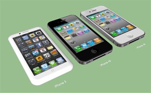 Ý tưởng 'kéo' màn hình trên iPhone 5