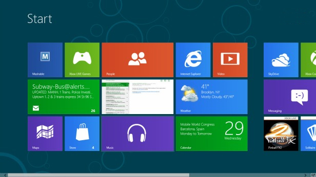 Microsoft tiết lộ các phiên bản Windows 8