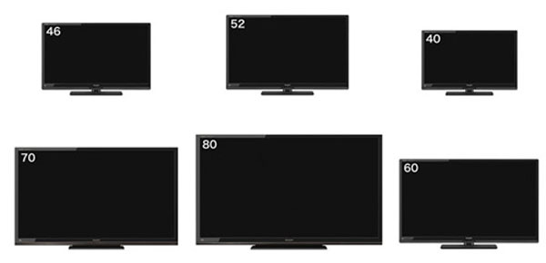 Sharp ra TV 3D 'khổng lồ' 80 inch G-series