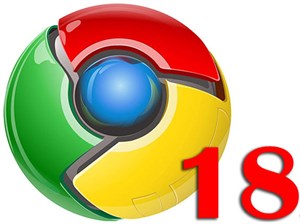 Google Chrome 18 là trình duyệt phổ biến nhất thế giới