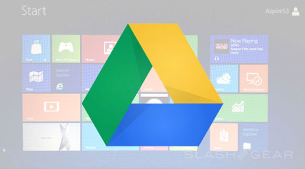 Google Drive được tích hợp vào Windows 8