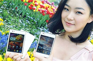 LG Optimus Vu thêm bản màu trắng