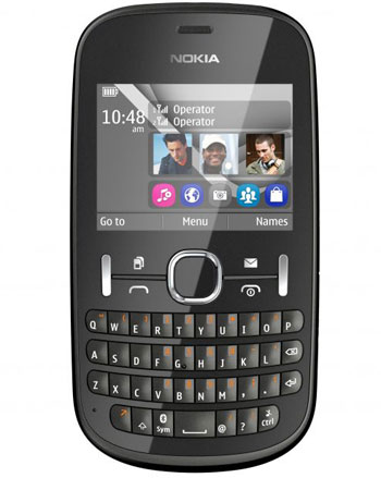 Kết nối mạng xã hội thoải mái cùng Nokia Asha 200