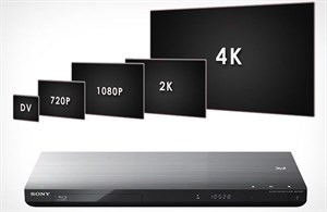 Sony bán đầu Blu-ray hỗ trợ chuẩn 4K