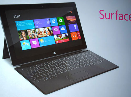 Doanh số bán tablet Surface chỉ đạt 1,5 triệu chiếc