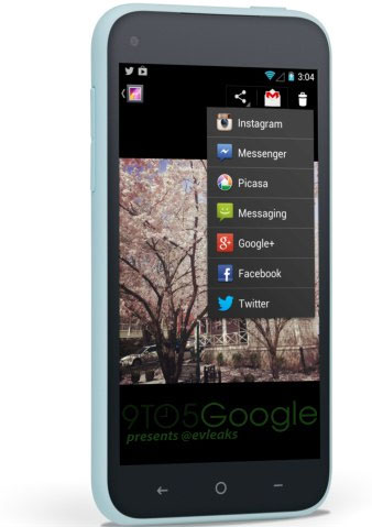 Điện thoại Facebook xuất hiện với giao diện Android lạ