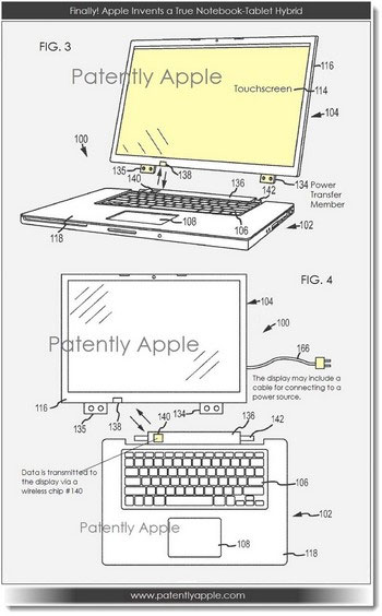 2 thiết bị có thể tách rời và hoạt động độc lập với nhau Apple sắp sản xuất máy tính bảng "lai" laptop