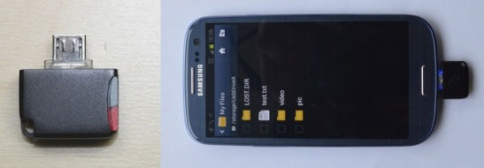 Mini microSD Reader Xuất hiện phụ kiện giúp thiết bị Android hỗ trợ thẻ microSD