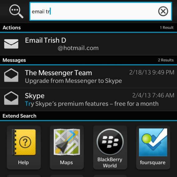 Rò rỉ bản cập nhật BlackBerry 10.1, thêm chức năng cho bàn phím QWERTY