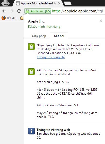 Trên trang web mà bạn nhìn thấy với văn bản màu xanh lá cây và tên của công ty cũng màu xanh lá cây. Không có sự khác biệt trong mức độ mã hóa, an ninh, nó chỉ có một số hình ảnh tin cậy. Phân biệt HTTPS, SLL, thanh Address
